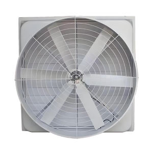 พัดลมระบายอากาศติดผนังแบบกล่องไฟเบอร์กลาส เสียงเบา พัดลมเป่าลมแบบแกนหมุน - Product Image 1