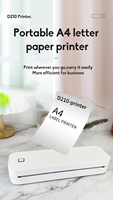 Marklife Printer tato termal A4 Printer stiker seni tubuh Printer Label termal dokumen portabel