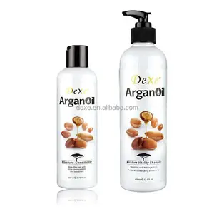 Keratin Hair care Dexe 100% pure natural Argan Oil shampoo and condition