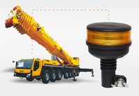 ECER65 Ambre Led Stroboscopique Lumières 12v Strobe Beacon Led Voyant D'avertissement Avec Aimant