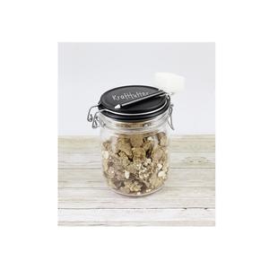Wire Bail <b>Glass</b> Jar With Chalkboard Lid 1L Food Storage <b>Container</b> - Product Image 1