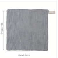 Wholesale Soft Washcloths Muslin Burp Cloths 100% Cotton 6 Layers Muslin Burp Cloths Towels Baby Muslin Washcloth