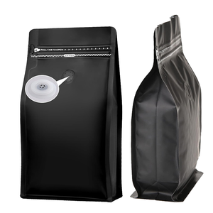 Bolsa de Papel Kraft PET/VMPET/PE Personalizada de 250g con Impresión en Huecograbado, Base Cuadrada de 20x30cm, con Cierre Ziplock y Válvula, a Prueba de Humedad, para Granos de Café - Product Image 5