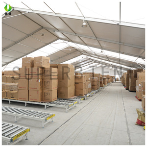 Outdoor <b>Large</b> Warehouse <b>Tent</b> PVC Fabric Double Layer 2000-3000 Mm Waterproof Extended Type Four-season <b>Tent</b> - Product Image 1