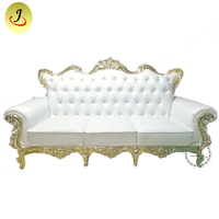 Canapé Trône Royal Moderne de Luxe en Plastique à Trois Places, Offre Spéciale pour Hôtels, Appartements, Salons et Événements de Mariage