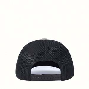 Wholesale Classical Gorras Snapback Vintage Blank Heather Gray Black Richardson Hats 112 Leather <b>Patch</b> Custom Trucker Hats - Product Image 2