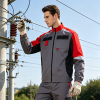 Vêtement de travail réfléchissant haute visibilité pour hommes, idéal pour les ouvriers d'usine, les peintres, les plombiers – Confortable et pratique