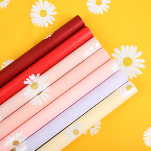<span class=keywords><strong>Carta</strong></span> da Regalo Impermeabile con Motivo <span class=keywords><strong>Margherita</strong></span> Fresca, <span class=keywords><strong>Carta</strong></span> Opaca Morbida per Confezionare Fiori e Regali - Product Image 5