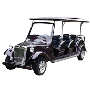 <span class=keywords><strong>Coche</strong></span> de turismo Vintage con batería de 8 plazas, carrito de Golf eléctrico, Vintage, aprobado por la CE - Product Image 1