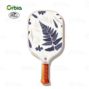 Orbia Sports Sac de balles de pickleball à motif personnalisé Approuvé USAPA Fabriqué en fibre de carbone 3K PP Graphite-Face en nid d'abeille