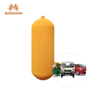 BW Fabrik preis Argon Gasflasche Cng Tank Ventil Auto Stahl Natur 200Bar Kältemittel R141A Natürlicher Lagert ank