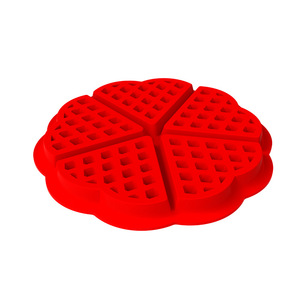 Silicone Cake 3d Soap <strong>Mould</strong> 6 Hole Round WAFFLE Shape Cake Mold <strong>Cheese</strong> Silicone Mold COOKIE Cake Resin Bpa Free - Product Image 6