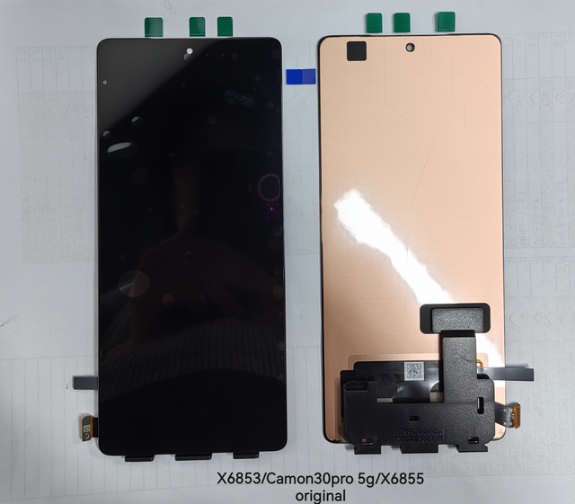 Original AMOLEDX6851-Note 40 Pro 5G/X6850-Note40 PRO/KJ7-SPARK20 Pro+/X6850B-Note 40S LCDScreen	Touch Digitizer Assembly