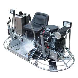 ماكينة صقل الخرسانة بمحرك بنزين مزدوج الأسطوانة، هليكوبتر لتسوية الخرسانة يتم الركوب عليها - Product Image 1