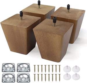 Antico moderno esportatore professionale accessori per mobili M8 vite plastica quadrata mobili in <span class=keywords><strong>legno</strong></span> <span class=keywords><strong>gambe</strong></span> del letto - Product Image 4