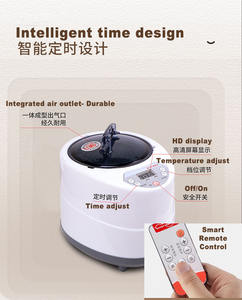 OEM 1 Bak Mandi <span class=keywords><strong>Sauna</strong></span> Uap & Ruang <span class=keywords><strong>Sauna</strong></span>, Selimut <span class=keywords><strong>Sauna</strong></span> Pod Luar Ruangan Dalam Ruangan, hingga 137 liter dengan Mesin Uap - Product Image 6