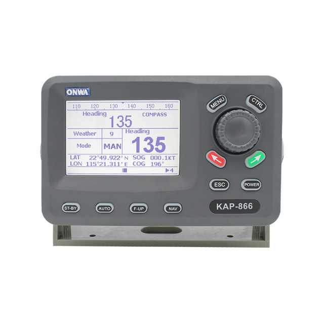ONWA KAP-866 Complete Marine Autopilot System Essential Electronics for Boating and Nautical Navigation
