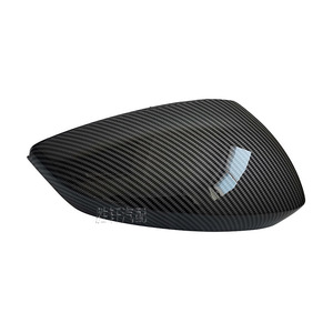 Carbon Fiber Rearview <b>Mirror</b> Cover For Audi A3 S3 RS3 2021 2025 Full Set Upper Shell <b>Plastic</b> Material - Product Image 1