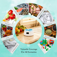 Fruitreiniger met ozonproducerende geëlektrolyseerde kraanwater ozonion draadloze geozoniseerde watergenerator