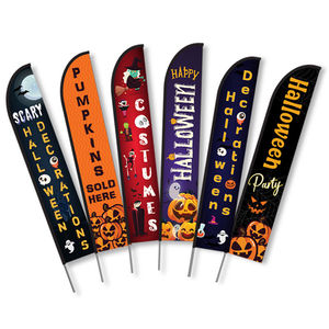 Festival Decorative Feather Flag/ Teardrop Flag, Custom Print Promotional Flags