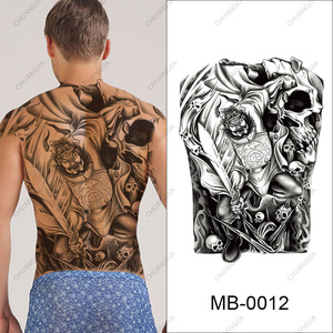 Hombre <span class=keywords><strong>mujer</strong></span> cuerpo <span class=keywords><strong>tatuaje</strong></span> arte decoración León Lobo impermeable <span class=keywords><strong>tatuaje</strong></span> temporal pegatina gran tigre Rosa <span class=keywords><strong>brazo</strong></span> espalda - Product Image 5
