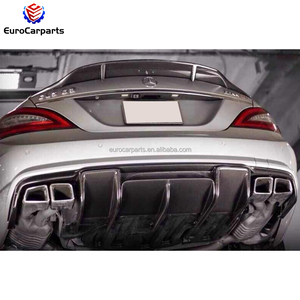Sợi Carbon CLS Class w218 cls63 2012y ~ rentech phong cách phía sau khuếch tán đuôi Bumper Lip xe phụ kiện Tự động điều chỉnh các bộ phận - Product Image 5