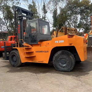 Chariot élévateur d'occasion importé du Japon de haute qualité TCM FD200 20 tonnes Machines de construction Bonne performance Vente à Shanghai Stock - Product Image 1
