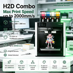 Impresora 3D Premium CoreXY Bamboo H2D Combo, Versión Internacional Desbloqueada para Distribuidores y Revendedores Globales - Product Image 1