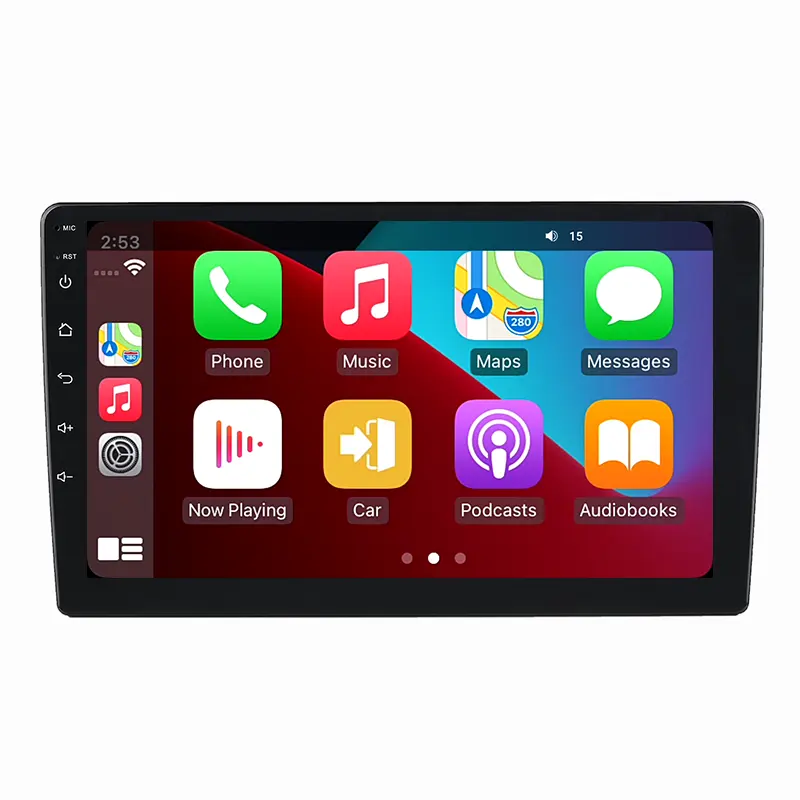 AIJILV 7/9/10inch Touch Screen 2Din Universal QLED Car Radio Multimedia Dvd Player Stereo Screen