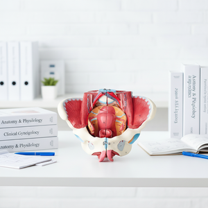 Modelo Anatómico de Pelvis Femenina Desmontable Avanzado con Músculos <span class=keywords><strong>y</strong></span> Órganos para Enseñanza Médica - Product Image 4