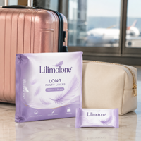 Protège-slips pour femmes ODM ultra-légers, extra longs, doux et cotonneux, avec ajustement flexible et emballages individuels pour le voyage