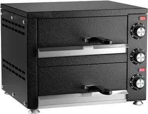 <span class=keywords><strong>Horno</strong></span> de pizza eléctrico comercial de doble capa <span class=keywords><strong>Horno</strong></span> de pizza de panadería automático de acero inoxidable P de 14 pulgadas - Product Image 2