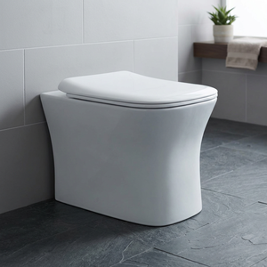 Square Ceramic EWC Toilet Anglo Indian European Water Closet Low Price Squat Pan Bathroom Set ewc toilet - Product Image 1