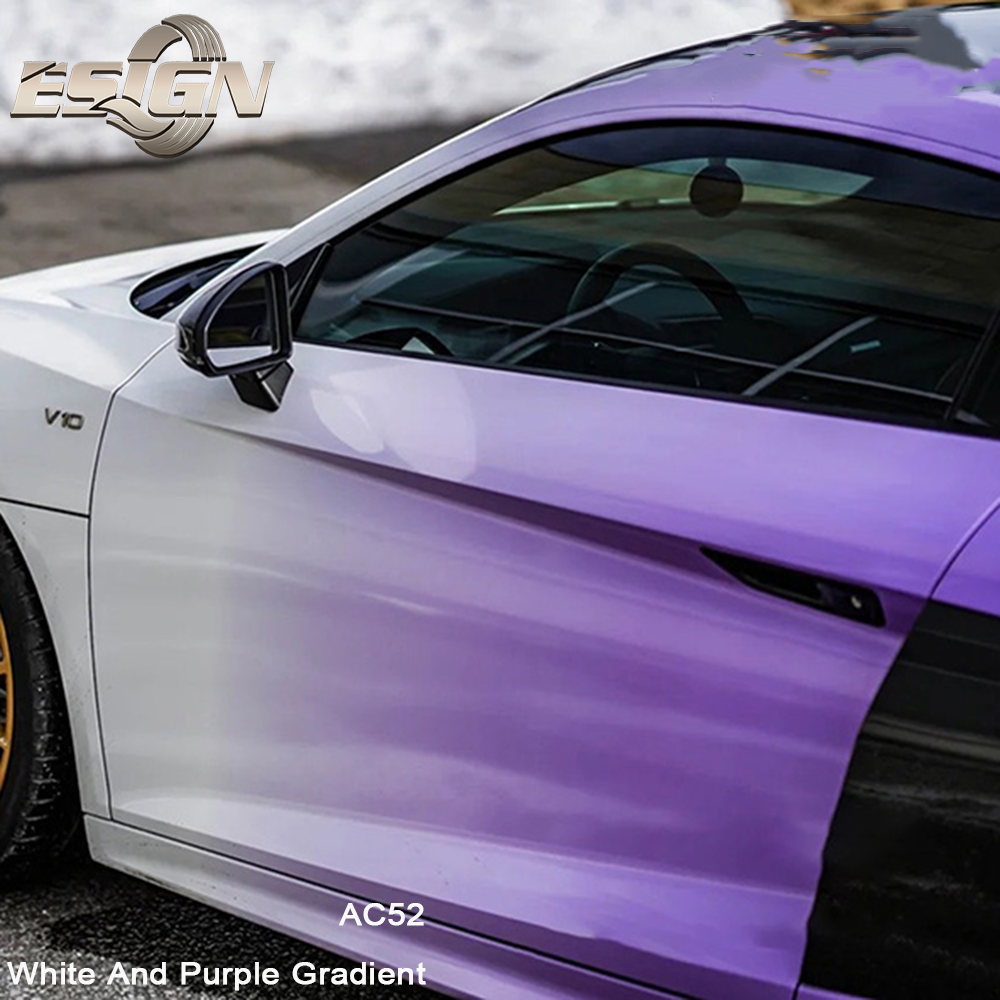 White And Purple Gradient