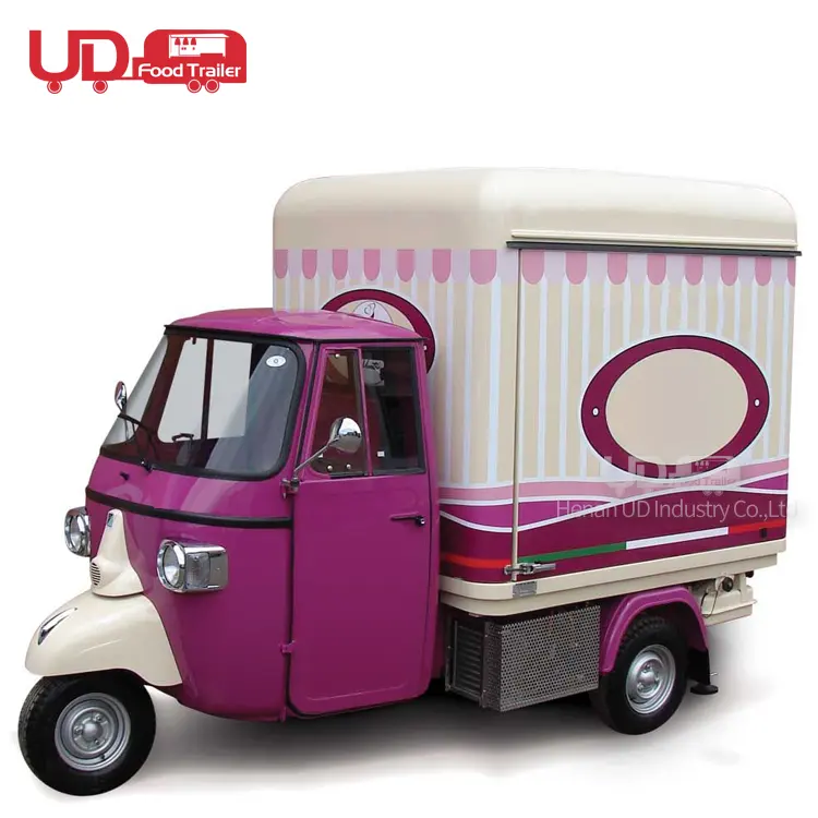 Europe Sale Electric Food Cart Gelato Truck Hot Dog Cart Mobile Coffee Kiosk Fast Food Truck Ice Cream Car For USA