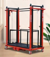 CE 500kg 3m 6m Élévateur d'Échafaudage Électrique Mobile Pliable pour la Construction