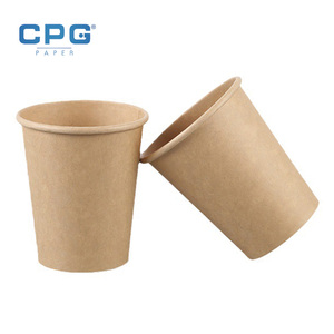Vasos de Papel Ecológicos Biodegradables con Revestimiento de PLA al por Mayor, Vasos Desechables para Bebidas Calientes de 8oz, 12oz y 16oz - Product Image 1