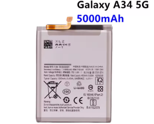 Baterai ponsel EB-BA546ABY, baru 5000mAh untuk Samsung Galaxy A54 5G A546 A34 5G A346 - Product Image 4