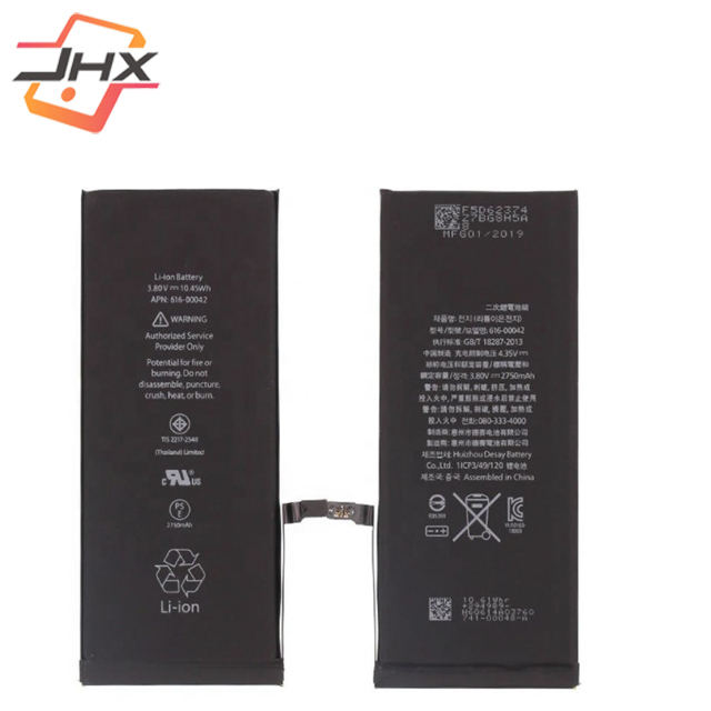 For iphone 6S Plus Replacement 2750mah Battery Made with Top Quality Grade AAA Battery