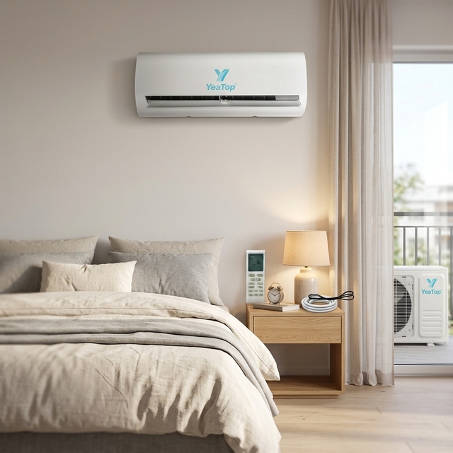 Noiseless AC Air Conditioner Wall Mounted No -Inventor 12000BTU Cooling and Heating T3 Tropical Climate OEM ODM