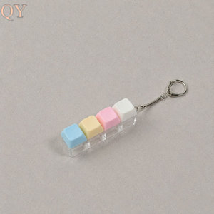 QY <b>Keyboard</b> Cap Fidget Keychain Toy Press Button Stress Relief Sensory Finger Exercise <b>Keyboard</b> Key Toy Portable Novelty Gift - Product Image 3
