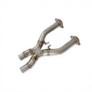 Système d'échappement modifié de haute qualité adapté à la Ferrari 599 V12 6.0L, kit sonore de performance pour la course, tuyau d'échappement arrière - Product Image 3