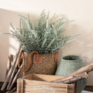 Plantas Artificiales de Salvia, Plástico Verde de Alta Simulación, Decoración del Hogar, Ramos de Boda, CallaFloral - Product Image 1