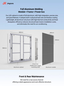 Nhôm 10000nits độ sáng IP66 quảng cáo ngoài trời Màn hình LED hiển thị kỹ thuật số biển quảng cáo Đăng cho thương mại mua sắm đường phố - Product Image 4