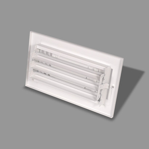 Chất lượng cao thép mạ kẽm cong lưỡi cung cấp không khí đăng ký cao luồng không khí khuếch tán lưới tản nhiệt cho hội thảo ứng dụng - Product Image 6