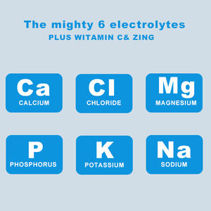 Заводская цена, бренд Richtek, частная торговая марка, Электролитный порошок, смесь для напитков с голубым малиновым вкусом, веганская смесь без сахара - Product Image 5