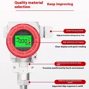 Máy phát áp lực kỹ thuật số sản phẩm chất lượng cao 24V 4-20mA dầu thủy lực và cảm biến áp suất nước/Máy phát áp lực - Product Image 2