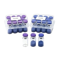 Poudre de peptide de cuivre bleu GHK-Cu 99% de la marque WV, matière première cosmétique, 25 kg pour produits capillaires, formule moléculaire CAS 89030955