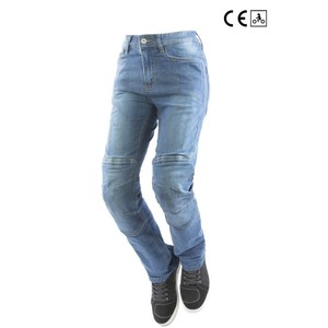 กางเกงขี่มอเตอร์ไซค์ OJ Jeans Defender Lady Blue 38 - Product Image 1