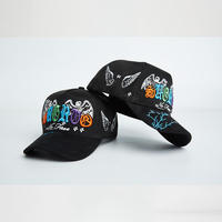 Gorra de Béisbol de 5 Paneles de Gamuza, Modelo 100% Nuevo, Calidad Original, OEM ODM, Gorras de Béisbol Personalizadas, Gorra de Béisbol con Cierre a Presión